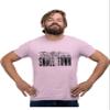 4X-Large Pink Mens USA American Flag Try That in A Small Town T-Shirt view 2