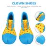 Abaodam 1 Pair Clown Shoes Large Rainbow Halloween Unisex Clown Shoes Props for Carnival Halloween Cosplay Party view 4