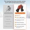 WINGLEOV Heated Work Gloves - Winter Insulated Work Gloves with Composite Kevlar High Grip, Anti-Abrasion Gardening Gloves, Flexible Durable, Women Men Winter Gloves for Work in Cold Weather view 2