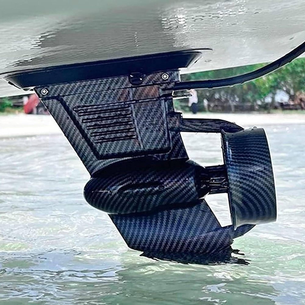 GEHPYYDS 24V Surfboard Electric Motorized Fin, Electric Propeller Surfboard,3 Speeds Adjustable, Speed Per Hour 6-8 Km, Paddle Board Underwater Propulsion Package