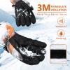 Odtmger Ski Gloves, Warmest Waterproof and Breathable Snow Gloves for Cold Weather, Fits Both Men & Women,for Parent Child Kids Outdoor view 3