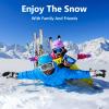 Odtmger Ski Gloves, Warmest Waterproof and Breathable Snow Gloves for Cold Weather, Fits Both Men & Women,for Parent Child Kids Outdoor view 4