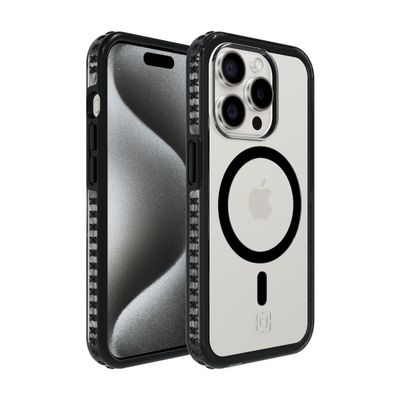 Incipio Grip for MagSafe iPhone 15 Pro - Black/Clear
