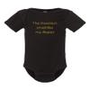 Purdue Fan TheHoosiers Smell Like My Diaper Funny Baby Bodysuit Gift Outfit (12 Months) view 1
