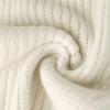 BEARUN Kids Knit Scarf Winter Fashion Solid Color Toddler Baby Scarves Neck Warmer Tassel Scarf for Boys Girls Beige view 4