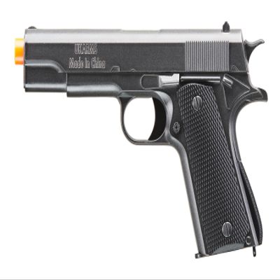 1911 Alloy Series Spring Airsoft Pistol (Color: Silver Gray)
