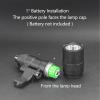 NOBUHIRO M300C 300 Lumens Tactical Flashlight, with Replaceable Mounting Rotating Base, Suitable for 20mm Picatinny & Mlok/Keymod Rail, Include with Remote Pressure & Push Button Switch view 2