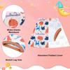 MooMoo Baby Girls Potty Training Underwear 2 Packs Cotton Diaper Skirt for Potty Training Absorbent view 2