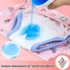 MooMoo Baby Girls Potty Training Underwear 2 Packs Cotton Diaper Skirt for Potty Training Absorbent view 3