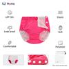 EZ Moms 2 Packs Reusable Swim Diapers Toddler Baby Swim Diaper Size 4 Washable Snap Pool Swimming Diaper 4T Soft and Silky Waterproof Diapers for Swimming Lessons Boys and Girls with a Laundry Bag view 2