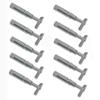 10 Pc Marine Stainless Steel Swageless Drop Pin for 3/16" Cable Wire Boat Rope
