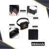 Belt Bag I Am A Veteran Crossbody Bags Oath Of Enlistment Embroidered Waist Packs With 3 Pockets (Black) view 3