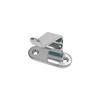 DBMIMPORTERS 10 Pc Marine Stainless Steel Side Mount Lashing Hooks for Cargo net,Boat,2" H view 4