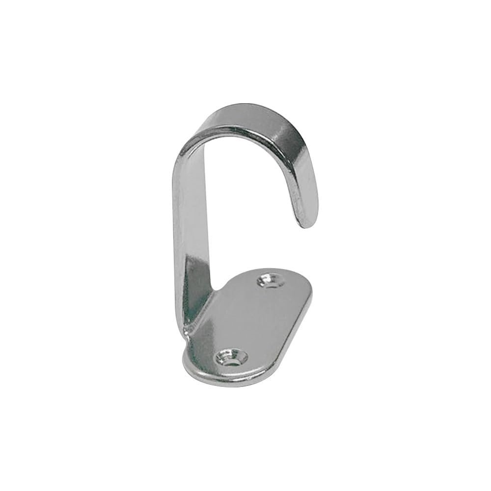 DBMIMPORTERS Marine Stainless Steel Top Mount Lashing Hooks for Cargo net,Boat,Yacht,1.75" H