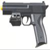 VP99 Spring Powered Airsoft Pistol with Flashlight (Color: Black) view 1