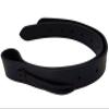 BlazingPaws Harneto Leather Western Horse Saddle Premium Top Grain Latigo Cinch Strap (24" - Double Ply, Black: Off Billet) view 1