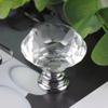 Southst 1PC Home Furniture Drawer Handle Diamond Shape Crystal Glass Door Cabinet Kit Wardrobe Pull Knobs Handles A3N4 - (Color: Transparent) view 2