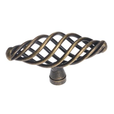 Southst 1Pc Antique Style Bird Nest Cabinet Door Knobs Dresser Handles Pulls Knob European Style Kit Pull Handles Furniture Hardware