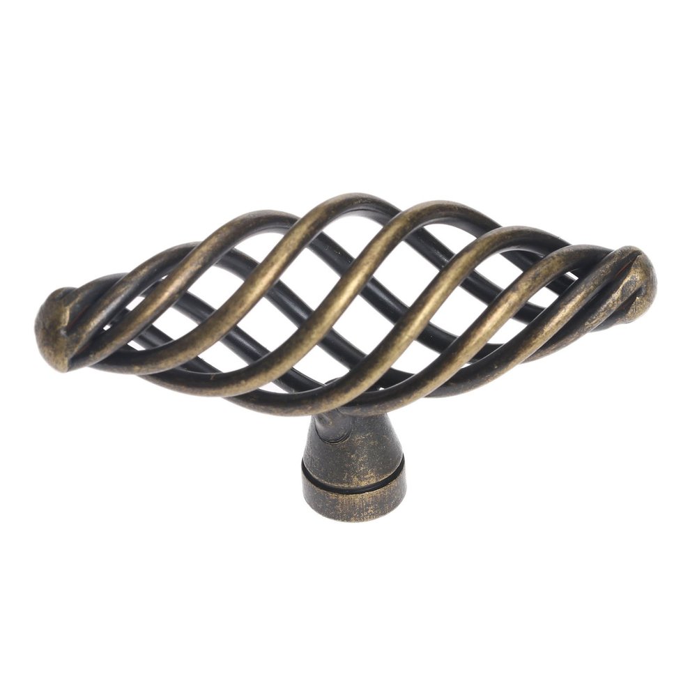Southst 1Pc Antique Style Bird Nest Cabinet Door Knobs Dresser Handles Pulls Knob European Style Kit Pull Handles Furniture Hardware