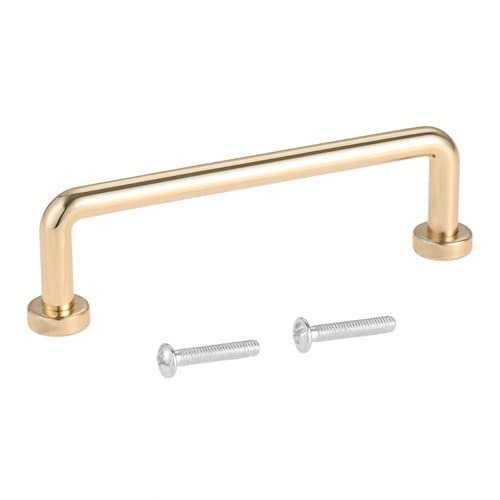 Southst 1pc 96/128mm European Cabinet Furniture Handles Kit Cupboard Wardrobe Door Pulls Drawer Knobs Cabinet Hardware W/Screw - (Color: A 96MM)