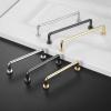 Southst 1pc 96/128mm European Cabinet Furniture Handles Kit Cupboard Wardrobe Door Pulls Drawer Knobs Cabinet Hardware W/Screw - (Color: A 96MM) view 3