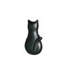 Southst Closet Cat Shaped Pull Knob Cabinet Furniture Hardware Drawer Handle Cast Iron Part Wardrobe Matt Black 3D Home Decorative - (Color: B) view 2