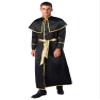 Vxuxlje Mens Adult Pope Pontiff Cosplay Costume Outfits Catholic Bishop Outfits Clergy Cassock BlackA X-Large view 2