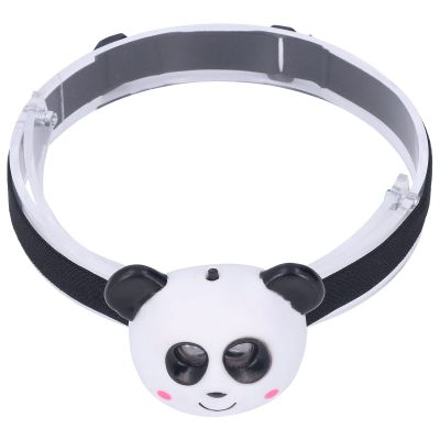 Nachukan LED Animal Headlight - Cute Cartoon Kids Headlamp White Light Portable Kids Headlamp for Camping