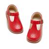 Otter MOMO Toddler Little Girls Oxford Shoes Mary Jane Flat T-Strap School Uniform Party Red Dress Shoes Size 9 view 1