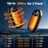 Hand Warmers Rechargeable-Electric Hand Warmers, Max 16 Hrs Warmth Up to 127, LED Display & Flashlight, Dual-Side Heating Portable Heater, Hunting Camping Essentials, Gifts for Men Women Raynauds view 2