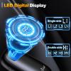 Hand Warmers Rechargeable-Electric Hand Warmers, Max 16 Hrs Warmth Up to 127, LED Display & Flashlight, Dual-Side Heating Portable Heater, Hunting Camping Essentials, Gifts for Men Women Raynauds view 3