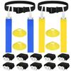 DkOvn Flag Football Belt, 10pcs Adjustable Flag Football Belt with Belt and Flags, for Kids, Youths, Adults view 1