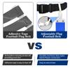 DkOvn Flag Football Belt, 10pcs Adjustable Flag Football Belt with Belt and Flags, for Kids, Youths, Adults view 3