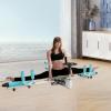 Leg Stretcher - 330.7lbs Heavy Duty Split Machine for Leg Stretching - Flexibility Stretching Equipment - Ballet, Yoga, Dance, Martial Arts- Home Yoga Gym(Cyan) view 3