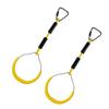 Sosoport Outdoor Swing Set for Kids 2pcs Color Hanging Rings Gymnastic Ring for Children view 1