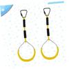 Sosoport Outdoor Swing Set for Kids 2pcs Color Hanging Rings Gymnastic Ring for Children view 3