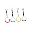 Sosoport 2pcs Color Hanging Rings for Kids Gymnastics Workout Climbing Ring Playset Outdoor Backyard view 4