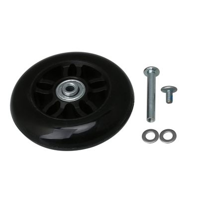 2Pcs High Elastic PU Luggage Wheel 90x26mm Suitcase Replacement Swivel Caster Bearings Repair Kits (1)