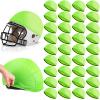 Ramede 12 Pieces Football Helmet Covers for Practice Scrimmage Cap Helmet Cover Scrimmage Cap for Youth Adult Football Hockey Training Accessories 10.4 Inch in Diameter (Regular Style,Green) view 1