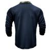 Deals of The Day Clearance Prime Long Sleeve Tee Shirts for Men Long Sleeve Shirts for Men 2023 Fashion Solid Button Down Polo Shirts Casual formal Work Collar Pullover T Shirt Dark Blue M view 4