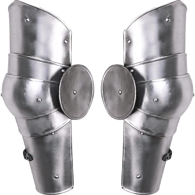 Steel Gustav Full Arm Guards