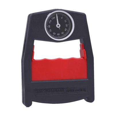 Practical Hand Dynamometer, Gym Measurement Force Measurement Tool Grip Power Strength Meter Grip Strength Measurement 130kg (Red)