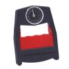 Practical Hand Dynamometer, Gym Measurement Force Measurement Tool Grip Power Strength Meter Grip Strength Measurement 130kg (Red) view 3
