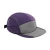 Clakllie Quick Dry Sports Hat Flat Bill Baseball Cap Five Panel Hats Anti Sweat Sunscreen Trucker Snapback Hats Fitted Hat,Purple view 1