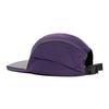 Clakllie Quick Dry Sports Hat Flat Bill Baseball Cap Five Panel Hats Anti Sweat Sunscreen Trucker Snapback Hats Fitted Hat,Purple view 2