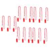 VANZACK 15pcs Emergency Whistle Lanyard Loud Sound Survival Whistles for Camping Hiking Sports and Signaling and Lightweight Keychain Pendants view 1