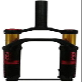 ZECHAO DH Air Fork 27.5"/29in,Mountain Bike Disc Brake 1-1/8" Bicycles Suspension Fork 15mm Through Axle Magnesium Alloy Travel 105mm Outdoor (Color : Red, Size : 29inch)