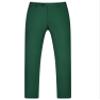 Lars Amadeus Green Dress Pants for Men's Flat Front Straight Leg Business Formal Suit Trousers 32 view 1