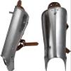 Medieval Classic Knight Steel Greaves Armor view 2