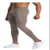 BaronHong Compression Pants Men Quick Dry Sports Tights Gym Leggings Running Cycling Breathable Fitness Sweatpants(Brown-Gray,3XL) view 4